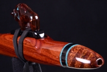 Grenadillo  Native American Flute, Minor, Low F-4, #H81A